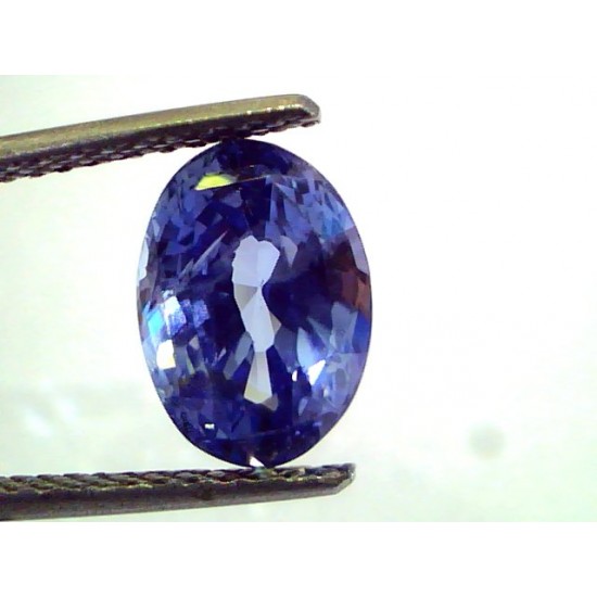 4.04 Ct GRS Certified Unheated Natural Ceylon Blue Sapphire AAAA