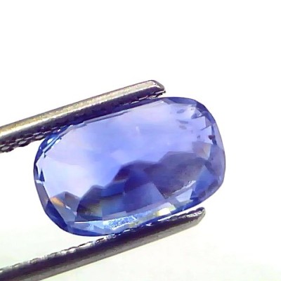 4.05 Ct IGI Certified Unheated Untreated Natural Ceylon Blue Sapphire AAA