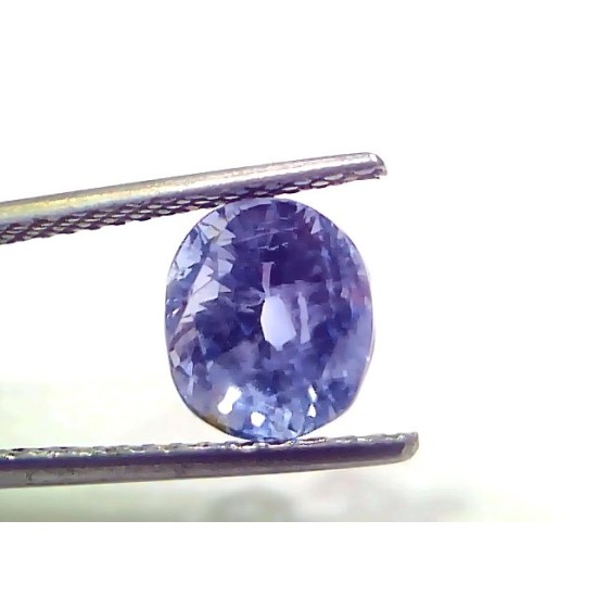 4.06 Ct IGI Certified Unheated Untreated Natural Ceylon Blue Sapphire