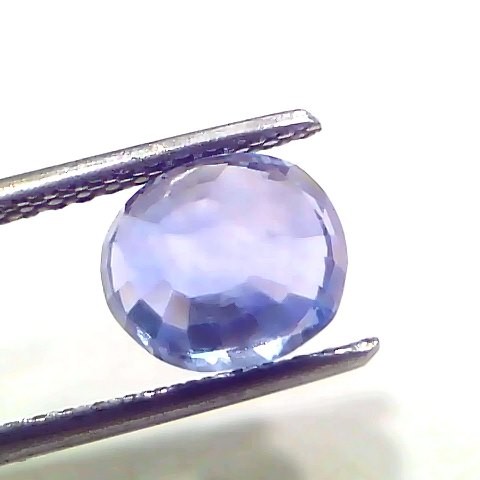 4.06 Ct IGI Certified Unheated Untreated Natural Ceylon Blue Sapphire