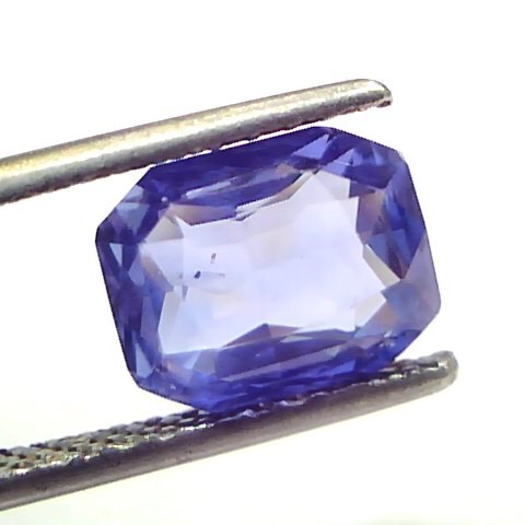 4.06 Ct GII Certified Unheated Untreated Natural Ceylon Blue Sapphire
