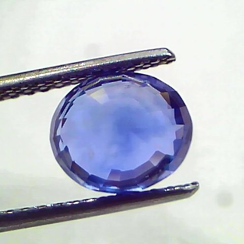 4.07 Ct IGI Certified Unheated Untreated Natural Ceylon Blue Sapphire AA