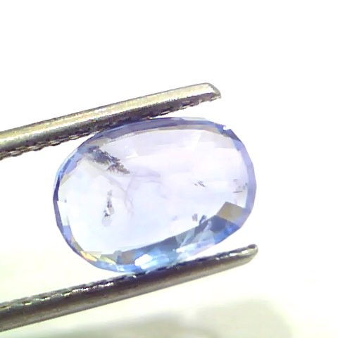 4.09 Ct GII Certified Unheated Untreated Natural Ceylon Blue Sapphire