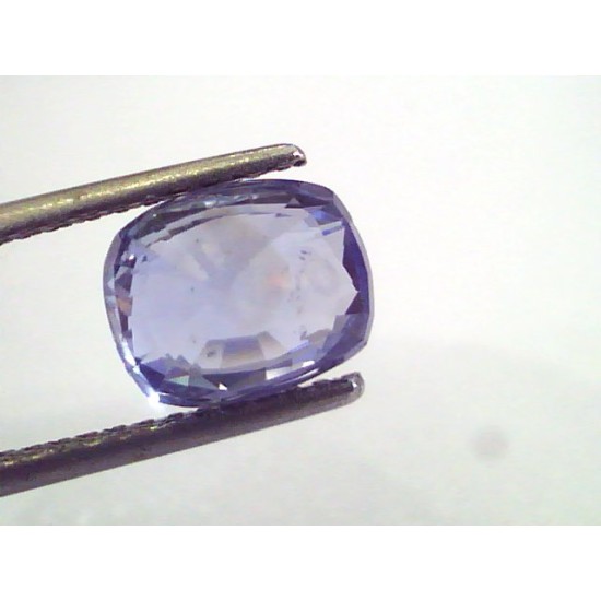 4.09 Ct Unheated Untreated Natural Ceylon Blue Sapphire Neelam Gems