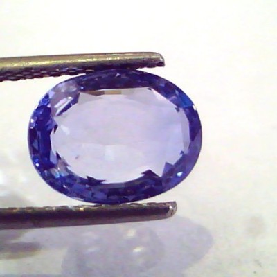 4.10 Ct 7.25 Ratti Unheated Untreated Natural Ceylon Blue Sapphire
