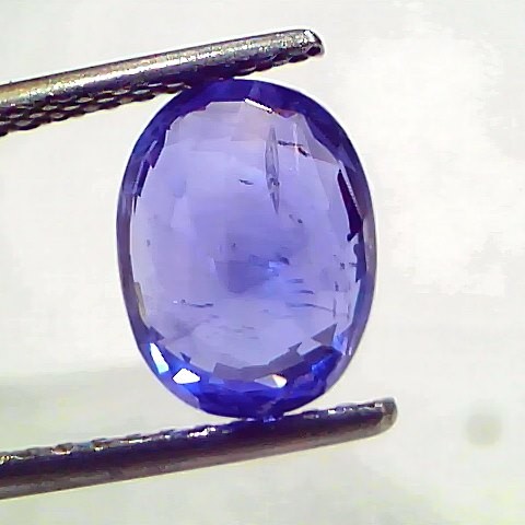 4.10 Ct IGI Certified Unheated Untreated Natural Ceylon Blue Sapphire AA