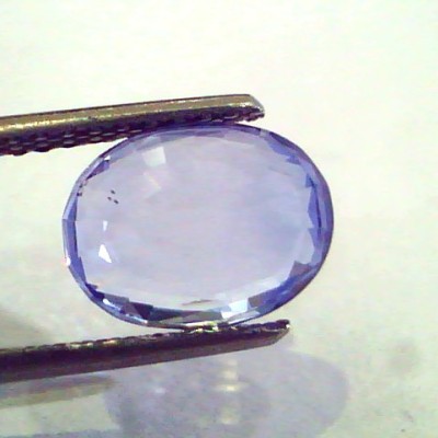 4.10 Ct 7.25 Ratti Unheated Untreated Natural Ceylon Blue Sapphire