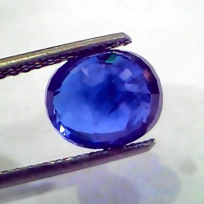 4.08 Ct Untreated Natural Deep Blue Ceylon Sapphire Neelam