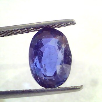 4.14 Ct Unheated Untreated Ceylon Blue Sapphire Neelam Gemstones