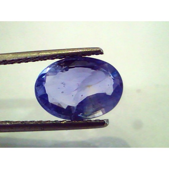 4.13 Ct IGI Certified Unheated Untreated Natural Ceylon Blue Sapphire