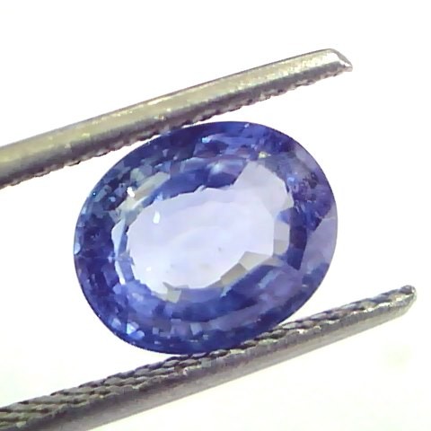 4.14 Ct Unheated Untreated Natural Burma"MOGOK" Blue Sapphire