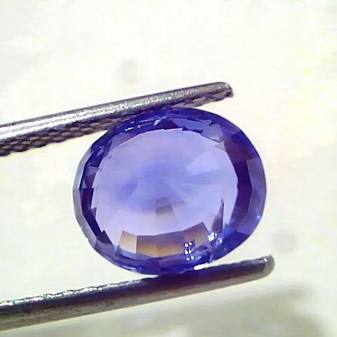 4.17 Ct IGI Certified Unheated Untreated Natural Ceylon Blue Sapphire AA