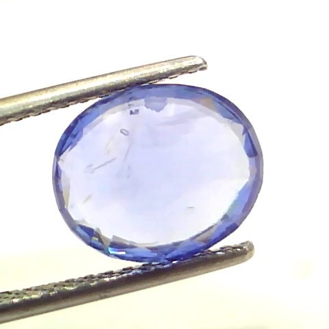 4.19 Ct GII Certified Unheated Untreated Natural Ceylon Blue Sapphire AA