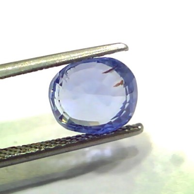 4.21 Ct IGI Certified Unheated Untreated Natural Ceylon Blue Sapphire
