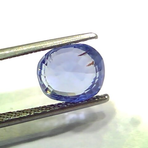 4.21 Ct IGI Certified Unheated Untreated Natural Ceylon Blue Sapphire