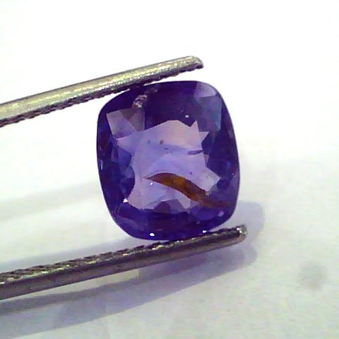 4.30 Ct Unheated Untreated Natural Ceylon Blue Sapphire Khooni Neelam