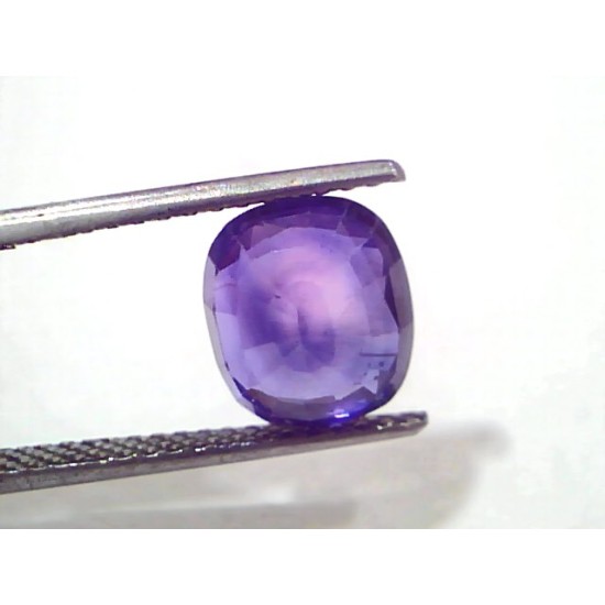 4.38 Ct IGI Certified Unheated Untreated Natural Ceylon Blue Sapphire