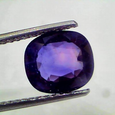 4.38 Ct IGI Certified Unheated Untreated Natural Ceylon Blue Sapphire