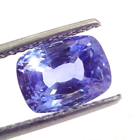 4.55 Ct Unheated Untreated Natural IGI Certified Kashmir Blue Sapphire