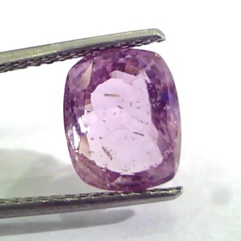 4.58 Ct Unheated Untreated Natural Purple Sapphire Khuni Neelam