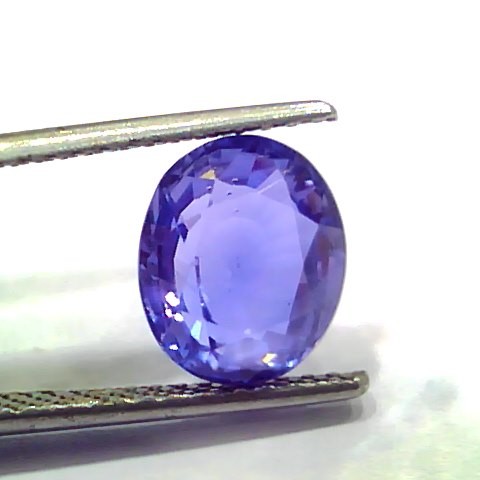 4.58 Ct IGI Certified Unheated Untreated Natural Ceylon Blue Sapphire AAA