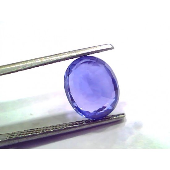 4.58 Ct IGI Certified Unheated Untreated Natural Ceylon Blue Sapphire AAA