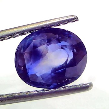4.64 Ct IGI Certified Unheaated Untreated Natural Ceylon Blue Sapphire AA