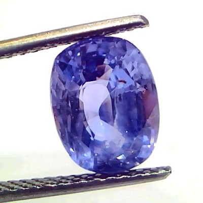4.65 Ct GII Certified Unheaated Untreated Natural Ceylon Blue Sapphire