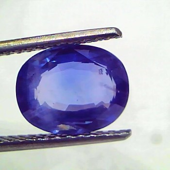 4.66 Ct IGI Certified Unheated Untreated Natural Ceylon Blue Sapphire AA