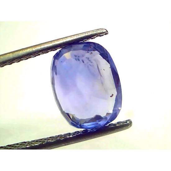 4.65 Ct GII Certified Unheaated Untreated Natural Ceylon Blue Sapphire