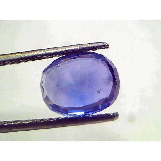 4.66 Ct IGI Certified Unheated Untreated Natural Ceylon Blue Sapphire AA