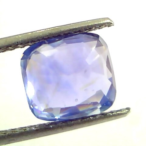 4.69 Ct Unheated Untreated Natural IGI Certified Kashmir Blue Sapphire