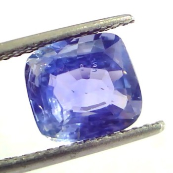4.69 Ct Unheated Untreated Natural IGI Certified Kashmir Blue Sapphire