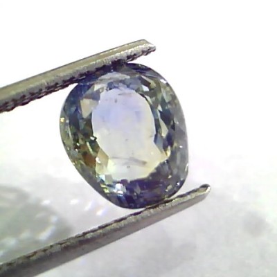 4.74 Ct Unheated Natural Ceylon Yellow+Blue Sapphire Pitambari Neelam