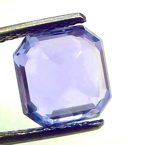 5.03 Ct IGI Certified Unheated Untreated Natural Ceylon Blue Sapphire AAAA