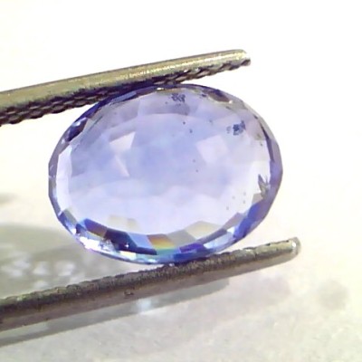 5.07 Ct IGI Certified Unheated Untreated Natural Burma Blue Sapphire AA