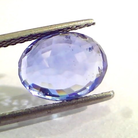 5.07 Ct IGI Certified Unheated Untreated Natural Burma Blue Sapphire AA