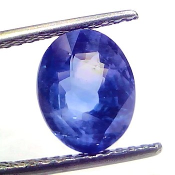 5.08 Ct IGI Certified Unheated Untreated Natural Ceylon Blue Sapphire