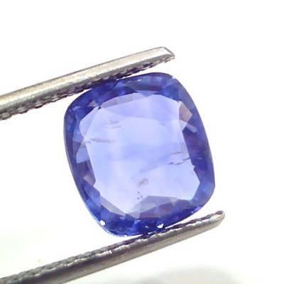 5.09 Ct GII Certified Unheated Untreated Natural Ceylon Blue Sapphire AA