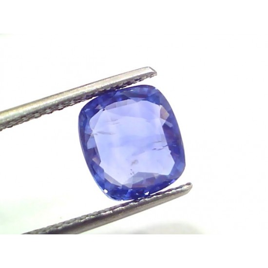 5.09 Ct GII Certified Unheated Untreated Natural Ceylon Blue Sapphire AA