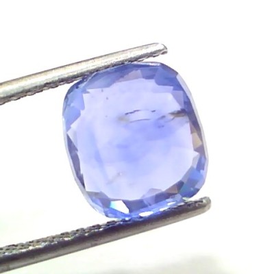 5.09 Ct GII Certified Unheated Untreated Natural Ceylon Blue Sapphire AA