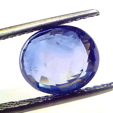 5.17 Ct IGI Certified Unheated Untreated Natural Ceylon Blue Sapphire