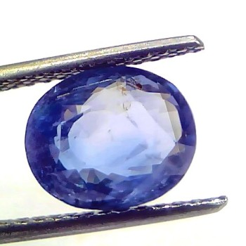 5.17 Ct IGI Certified Unheated Untreated Natural Ceylon Blue Sapphire