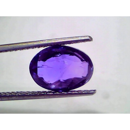 5.18 Ct IGI Certified Unheated Untreated Natural Ceylon Blue Sapphire