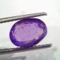 5.17 Ct Unheated Untreated Natural Violet Blue Sapphire Khooni Neelam