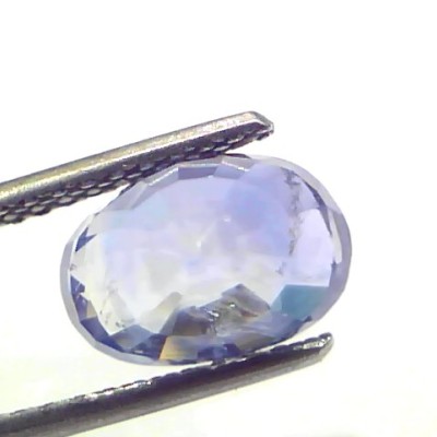 5.28 Ct IGI Certified Unheaated Untreated Natural Ceylon Blue Sapphire AA