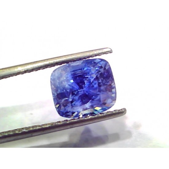 5.29 Ct IGI Certified Unheated Untreated Natural Ceylon Blue Sapphire