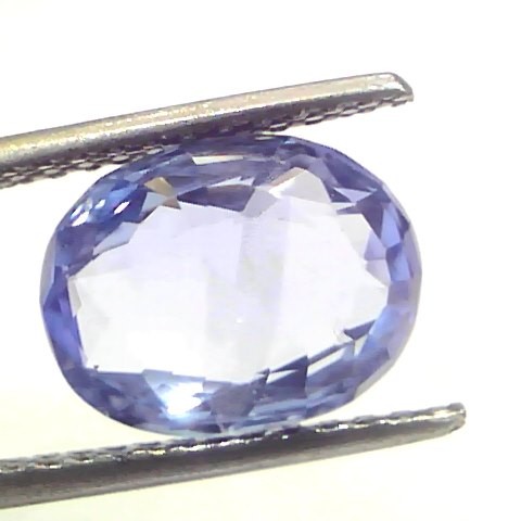 5.48 Ct GII Certified Unheated Untreated Natural Ceylon Blue Sapphire