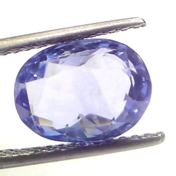 5.48 Ct GII Certified Unheated Untreated Natural Ceylon Blue Sapphire