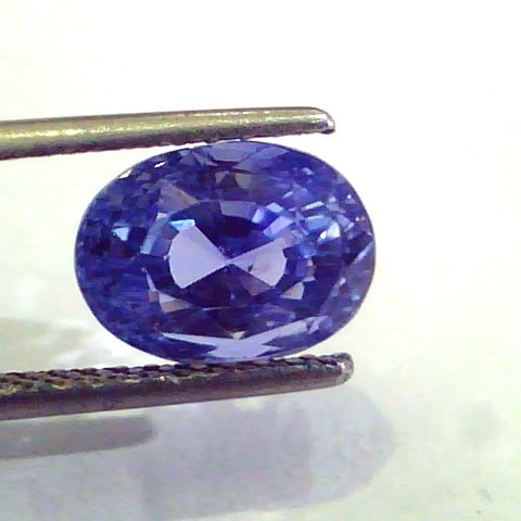 5.40 Ct 9.00 Ratti Unheated Untreated Natural Ceylon Blue Sapphire